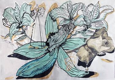 Print of Fine Art Botanic Paintings by Lucia Buchar