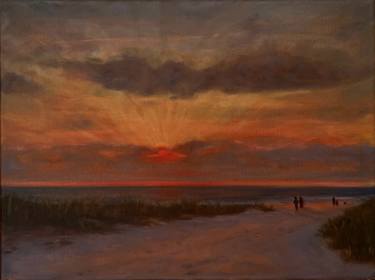Sweet Surrender Beach Sunset Painting thumb