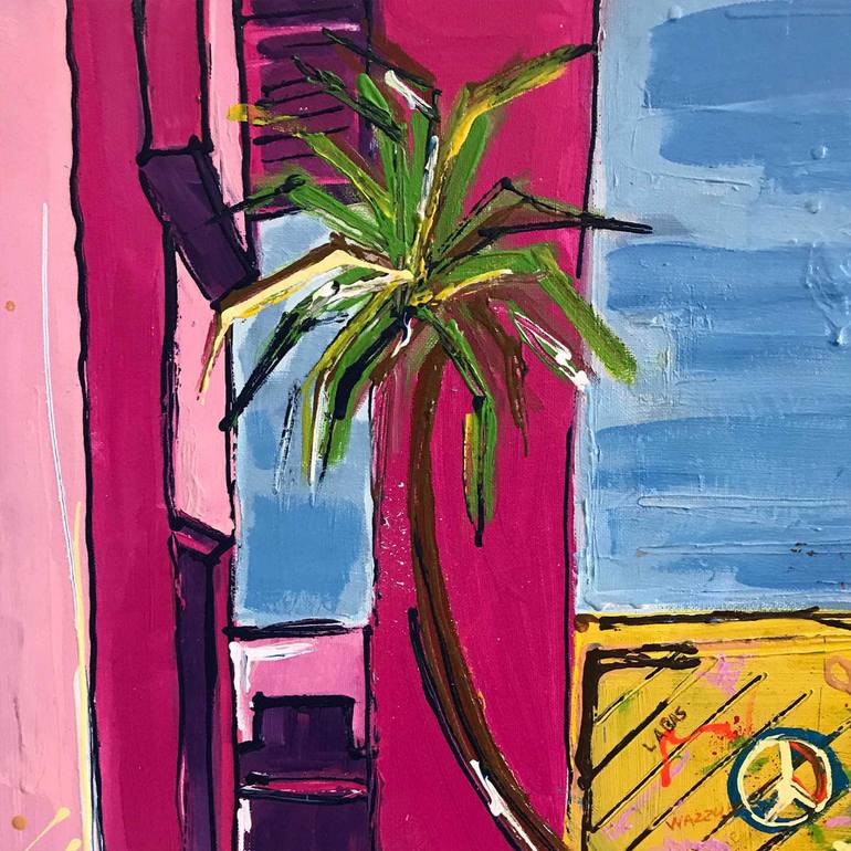 Original Expressionism Transportation Painting by Gusté  Design