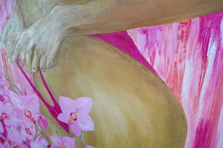 Original Expressionism Body Painting by Rita Tristan