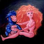 Barby and Ape-  2003 by Phil Bloom