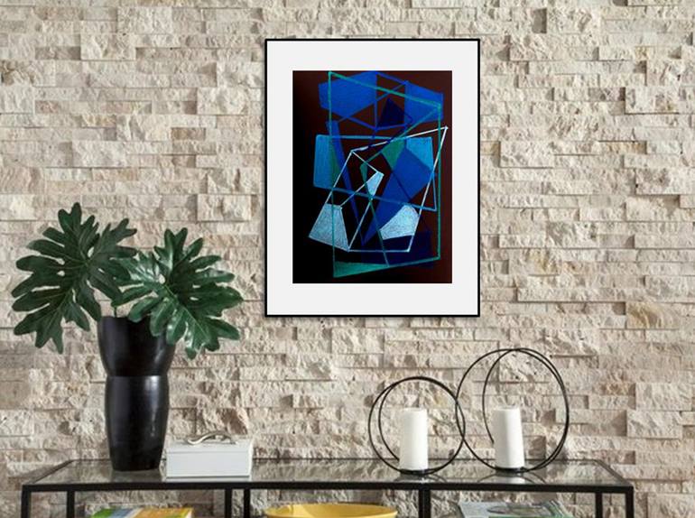 Original Abstract Expressionism Abstract Painting by Jess Silverio