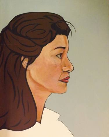Portrait of Titia van den Burg thumb