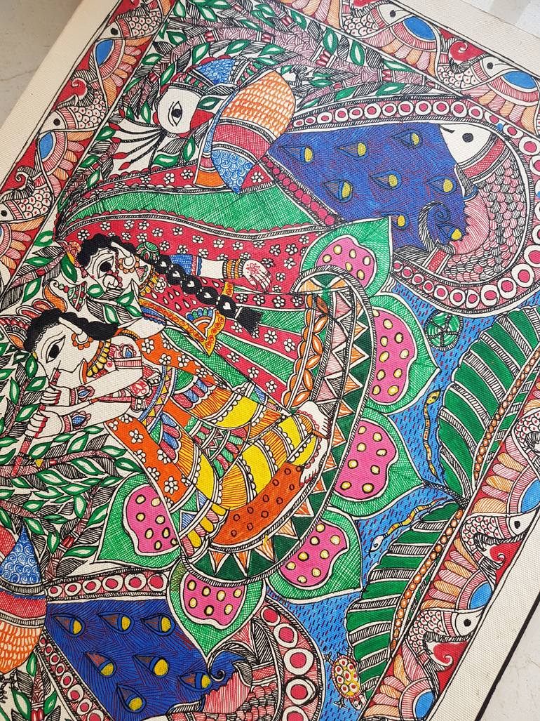 Original Figurative Other Painting by Dimple Kashyap