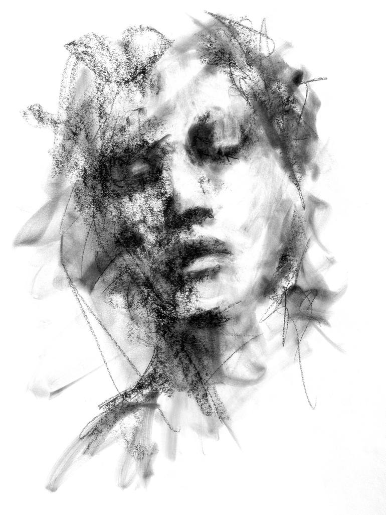 Did you know? Drawing by Laura Alfonso Miki | Saatchi Art