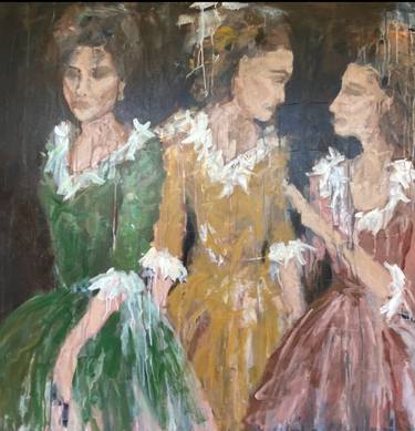 Original Contemporary Women Painting by Laura Alfonso Miki