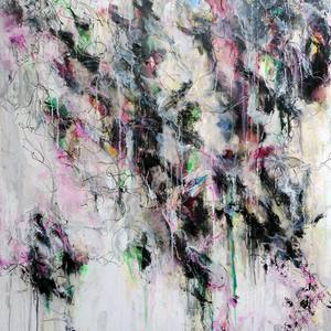 Collection Abstract expressive works, curated by Ute Laum