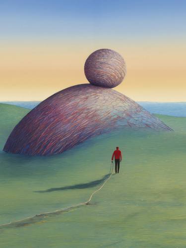 Original Surrealism Abstract Digital by Massimo Grassi