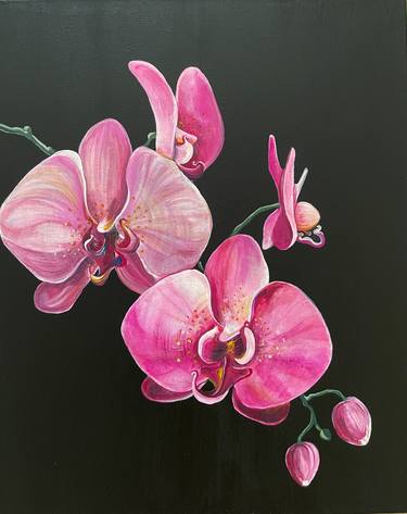 Pink orchid thumb