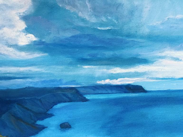 Original Modern Seascape Painting by Olga Chernetsova