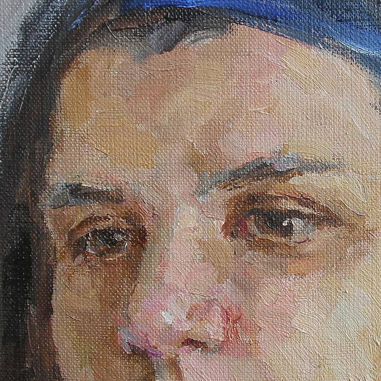 Original Fine Art Portrait Painting by Maksim Echein