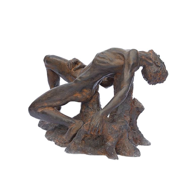 Original Abstract Sculpture by Miroslav Mlkvik