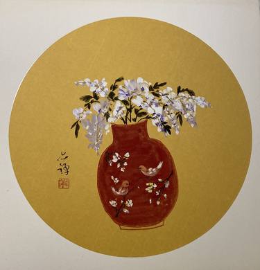 Original Floral Paintings by Yichan Li