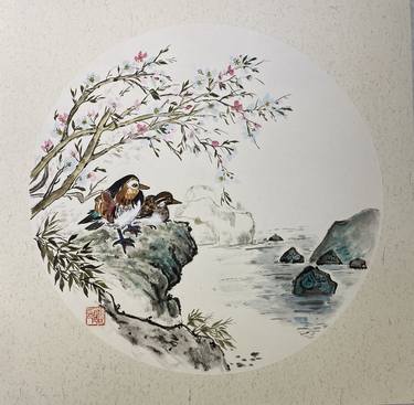 Original Nature Paintings by Yichan Li