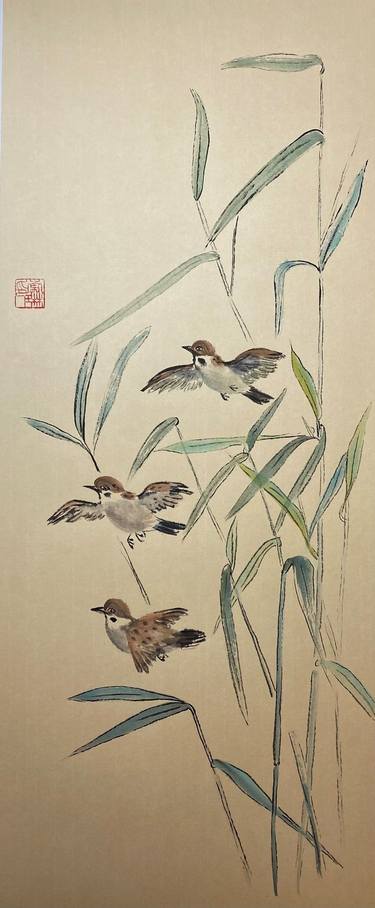 Original Animal Paintings by Yichan Li