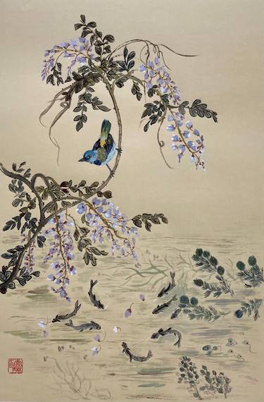 Original Fine Art Nature Paintings by Yichan Li
