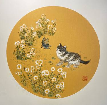 Original Animal Painting by Yichan Li