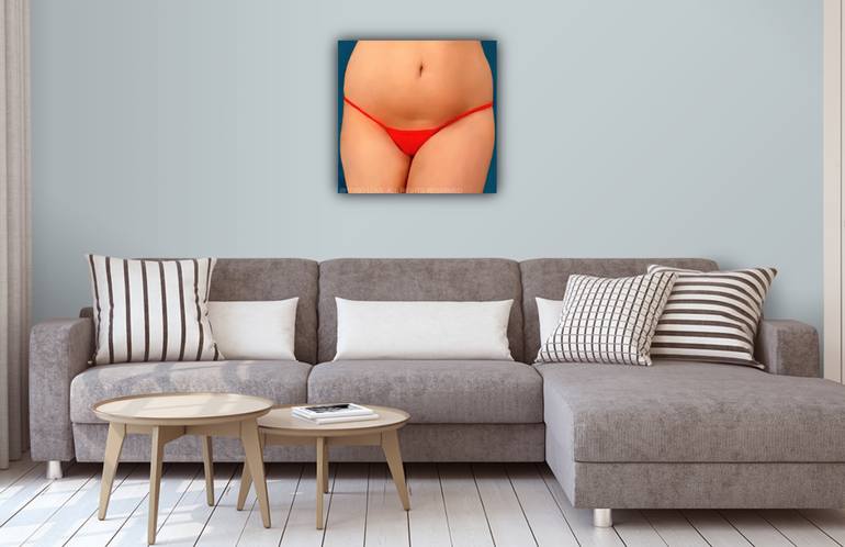 Original Figurative Erotic Painting by Togo Love