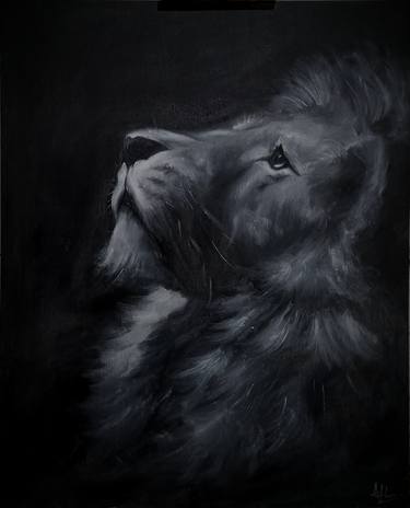 Original Realism Animal Painting by Arup Shee