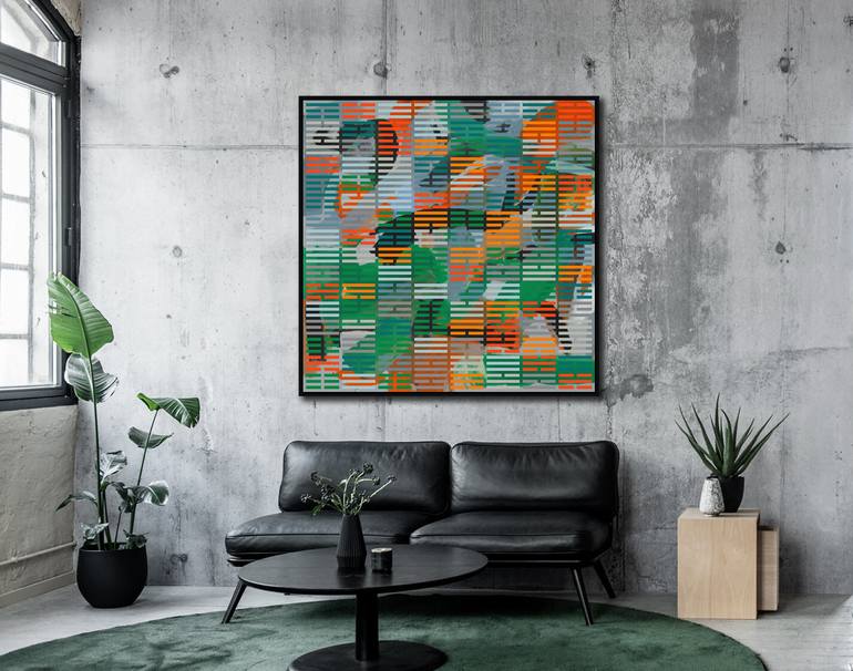 Original Abstract Expressionism Abstract Digital by Min Zhang