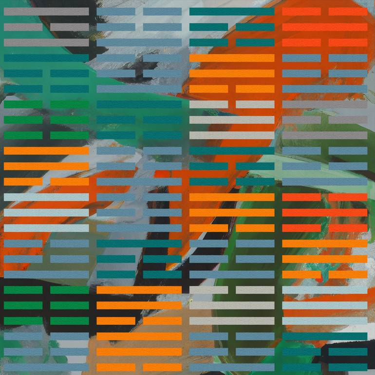 Original Abstract Expressionism Abstract Digital by Min Zhang