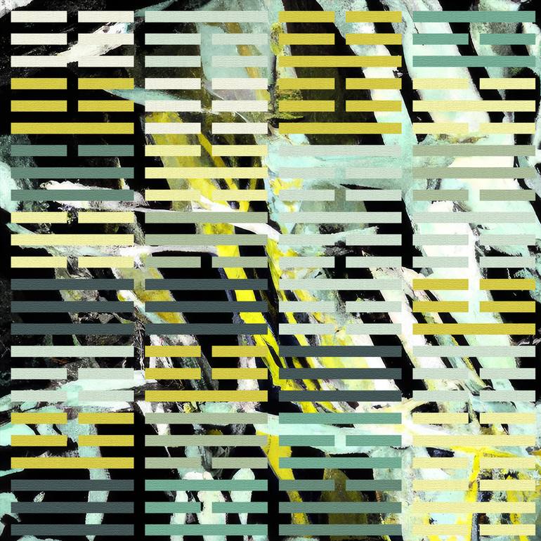 Original Abstract Expressionism Abstract Digital by Min Zhang