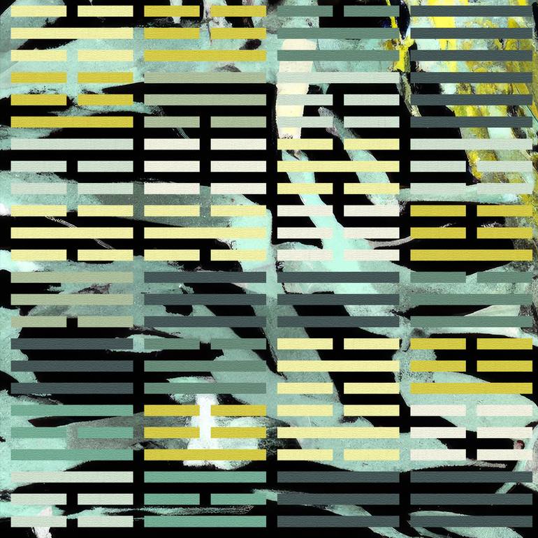 Original Abstract Expressionism Abstract Digital by Min Zhang