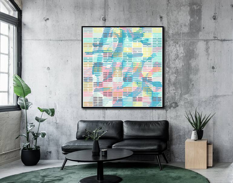 Original Abstract Expressionism Abstract Digital by Min Zhang