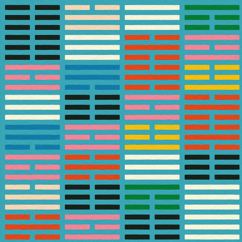 Original Abstract Expressionism Abstract Digital by Min Zhang