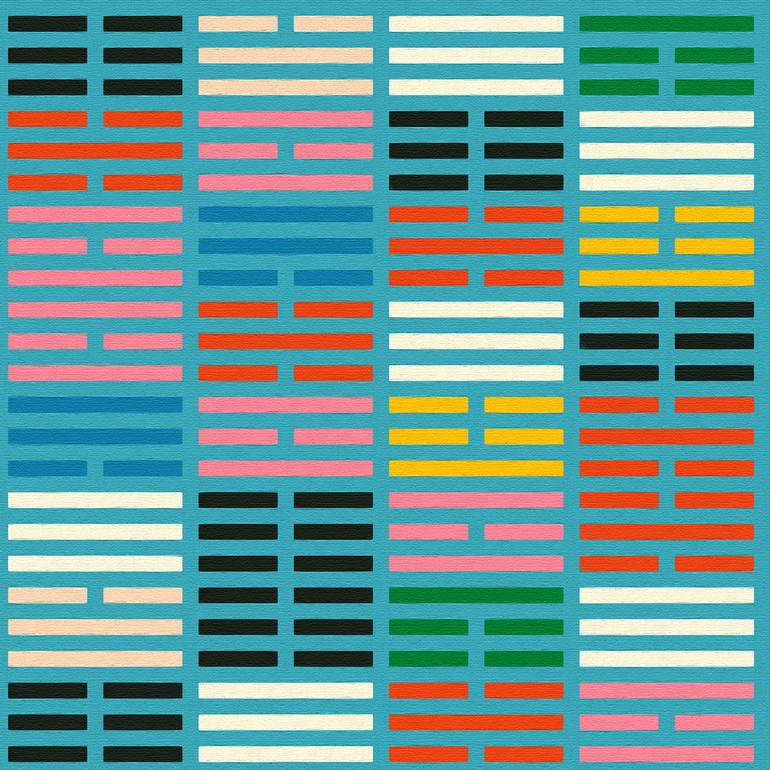 Original Abstract Expressionism Abstract Digital by Min Zhang