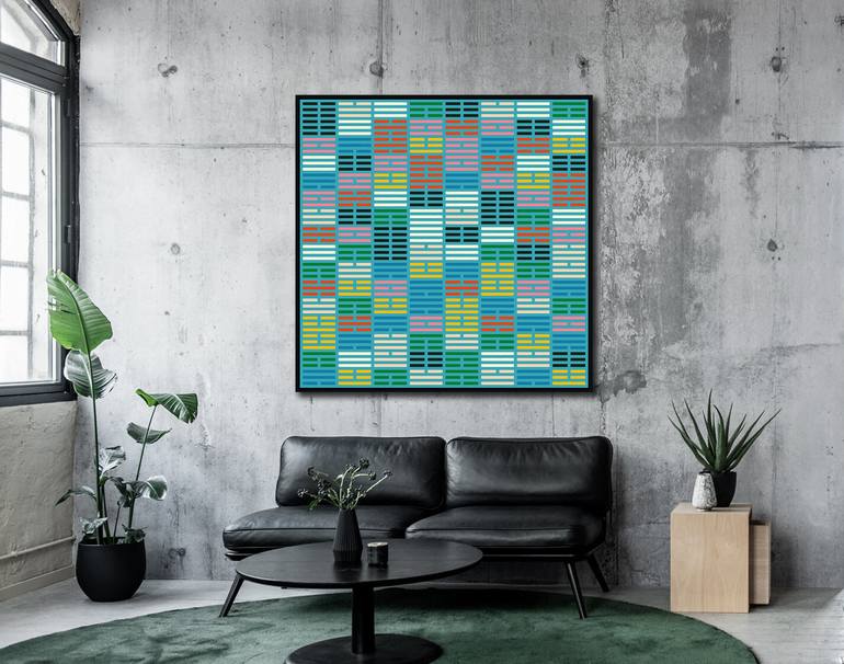 Original Abstract Expressionism Abstract Digital by Min Zhang