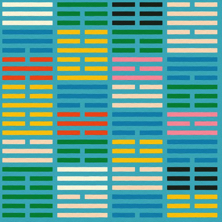 Original Abstract Expressionism Abstract Digital by Min Zhang