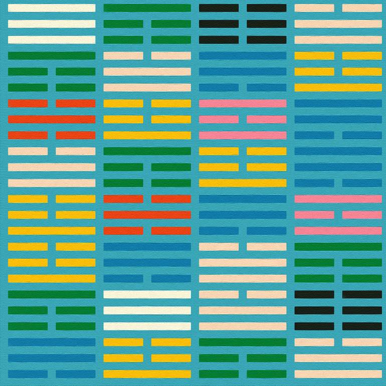 Original Abstract Expressionism Abstract Digital by Min Zhang