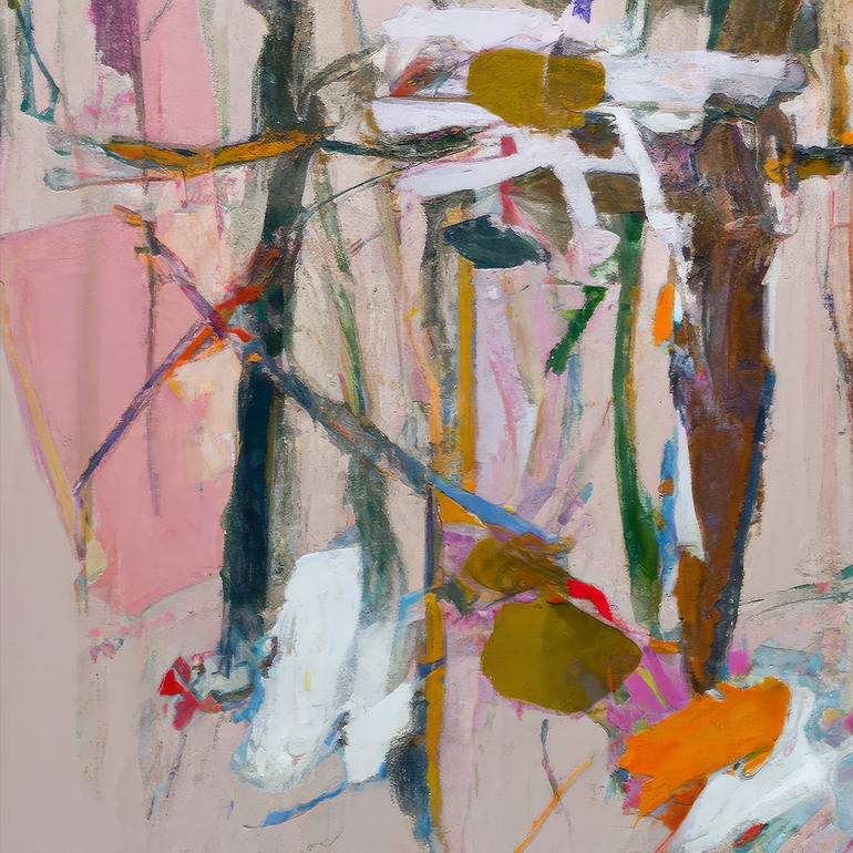 Original Abstract Expressionism Abstract Digital by Min Zhang