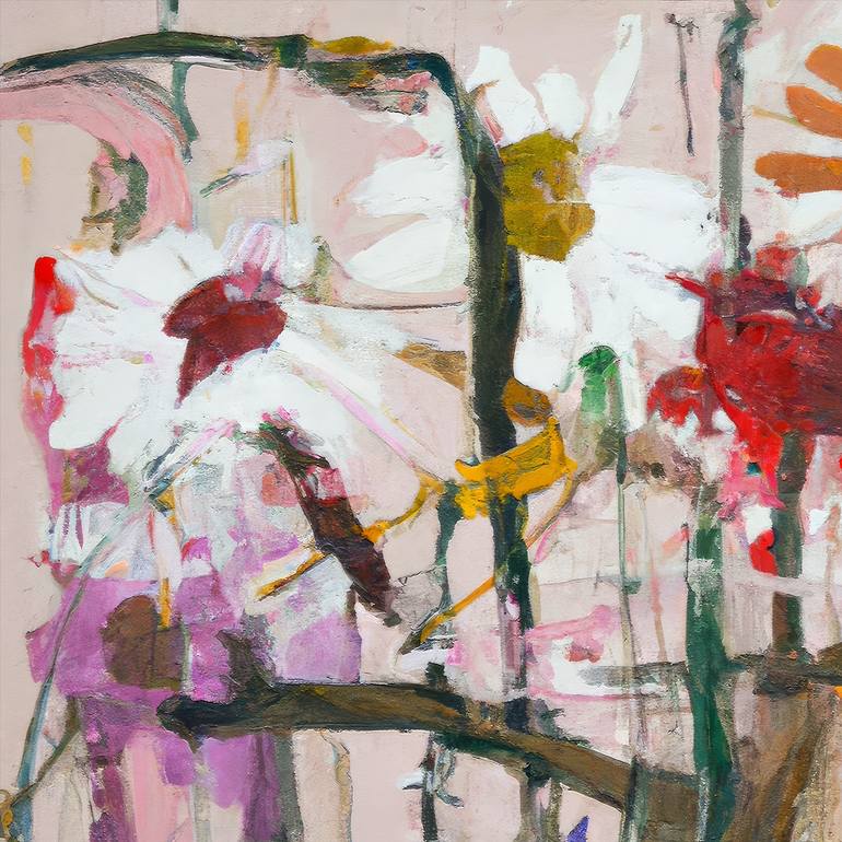 Original Abstract Expressionism Abstract Digital by Min Zhang