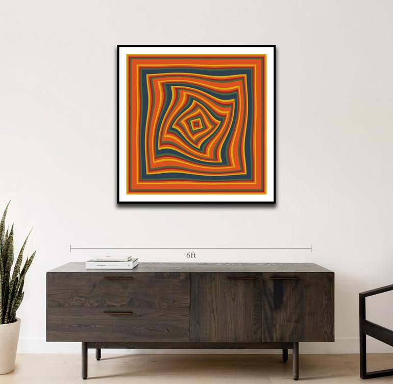 Original Abstract Expressionism Abstract Mixed Media by Min Zhang