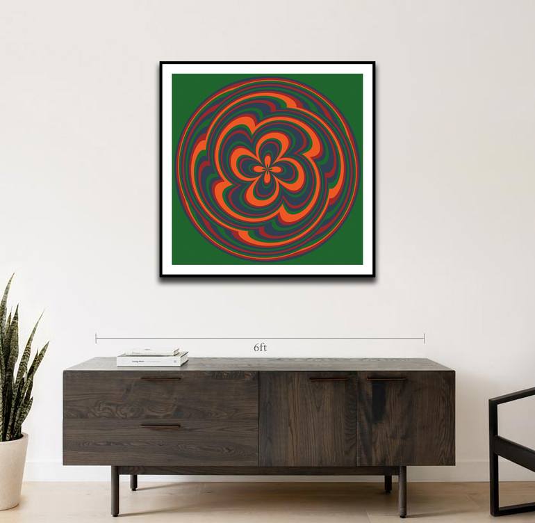 Original Abstract Expressionism Abstract Mixed Media by Min Zhang