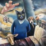Invincibly Snuggling Trough Space and Time by Hans Lundgren