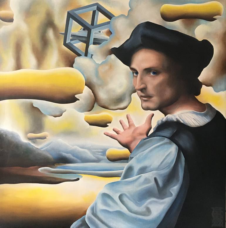 Original Surrealism Culture Paintings by Hans Lundgren