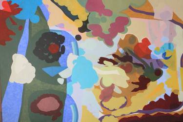 Original Pop Art Abstract Paintings by Arnoldo Madero