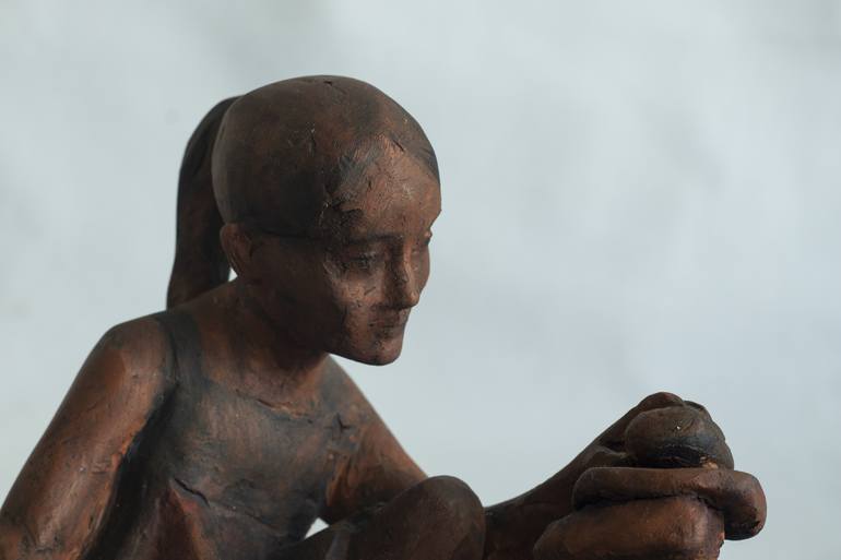 Original Realism Children Sculpture by Sofia Grigorieva