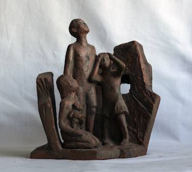 Original Children Sculpture by Sofia Grigorieva