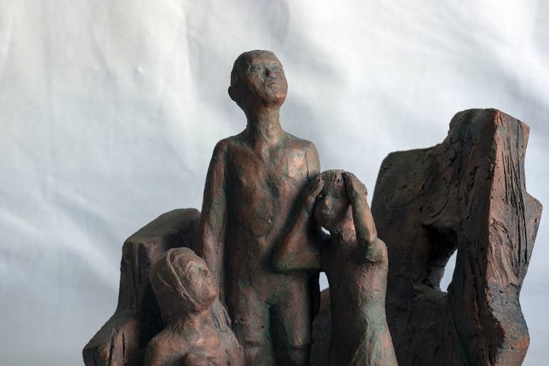 Original Children Sculpture by Sofia Grigorieva