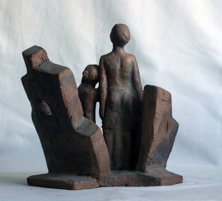 Original Children Sculpture by Sofia Grigorieva