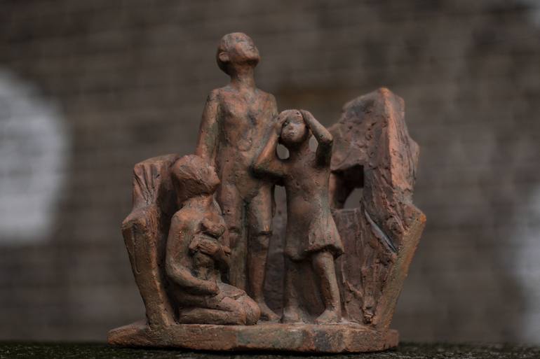 Original Children Sculpture by Sofia Grigorieva