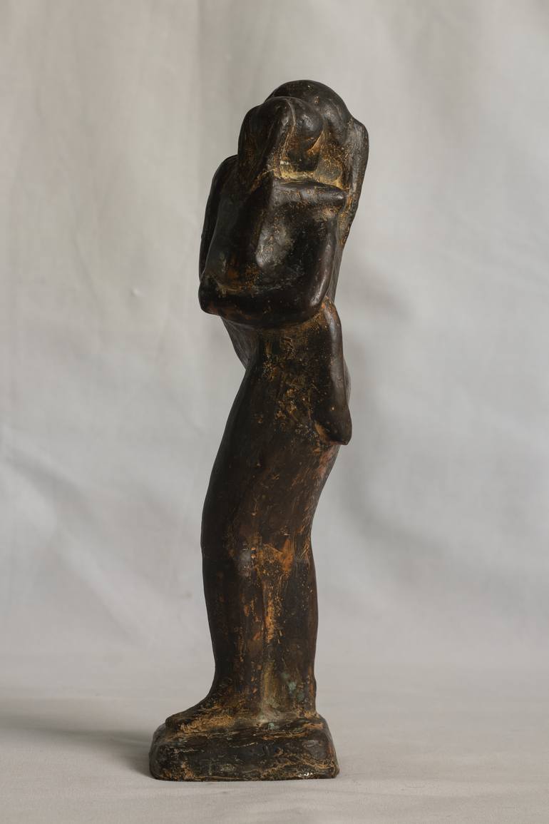 Original Figurative People Sculpture by Sofia Grigorieva