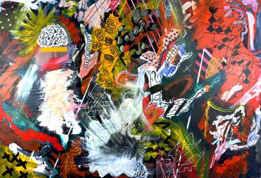 Original Abstract Paintings by Hector Lacroix