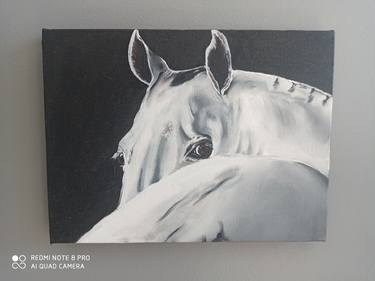 Print of Modern Horse Paintings by Badira Mammadova