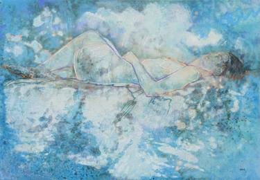 Original Abstract Nude Paintings by Sophia Burns
