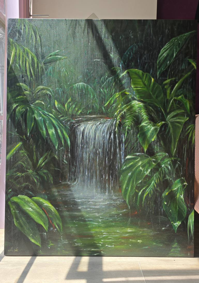 Original Figurative Botanic Painting by Maria Aranchiy